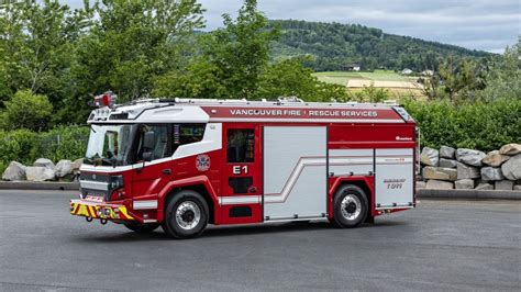 Rancho Cucamonga Fire District Welcomes Rosenbauer RTX Electric Fire