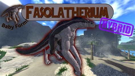 Dinosaur Simulator 2024 Fasolatherium Showcase Hybrid Roblox