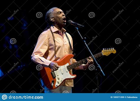 Gilberto Gil during the Concert Editorial Stock Image - Image of famous ...