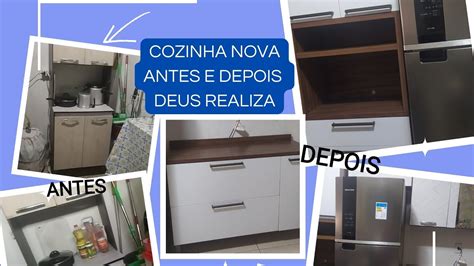 Minha Cozinha Nova Chegou Meu Planejado Tour E Decora Ao Na Cozinha