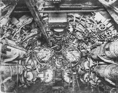 Rare Photographs Show The Interior Of The German Submarine Sm Ub 110