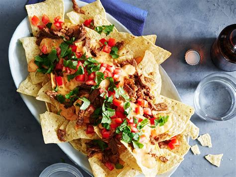 Beef and Queso Nachos | Savory