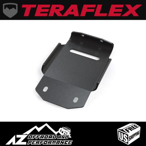 Teraflex Long Arm Transmission Skid Plate For 18 21 Jeep Wrangler Jl