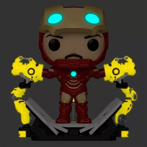 Funko Pop Deluxe Iron Man Iron Man Mark Iv With Gantry En Venta En