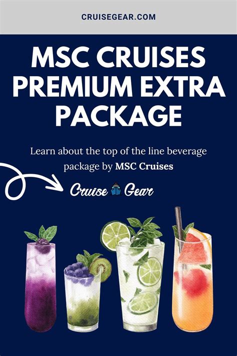 Msc Drink Packages Prices Is It Worth It Update 2023 Easy Plus Easy