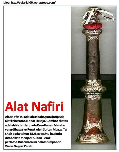 Alat Nafiri Rahsia Kayu Batu Dan Logam