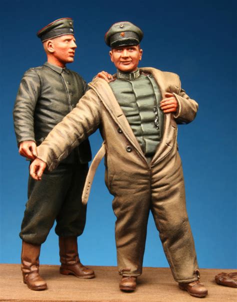 Wwi German Pilot And Mechanic The Model Cellar