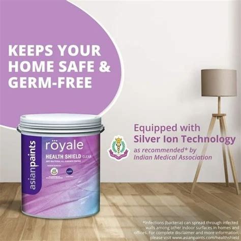 Asian Paints Royale Health Shield Clear Ltr At Rs Bucket In