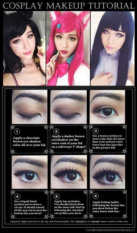 Cosplay Makeup Tutorial How To Cover Eyebrows By Yuegene On