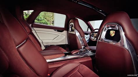 Porsche Panamera Sport Turismo Concept - Interior Rear Seats | Caricos