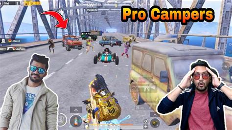 Youtubers Die To Pro Campers Moments🤬 Pro Campers In Pubg Mobile😡 Ft