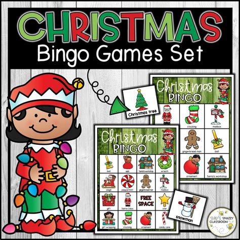 Christmas Bingo Games Set | Made By Teachers