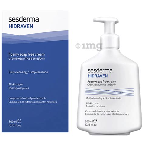 Sesderma Hidraven Foamy Soap Free Cream Buy Pump Bottle Of Ml