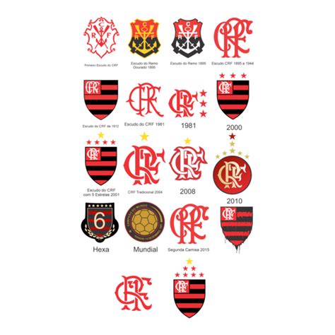 Todos Os Símbolos Do Flamengo - Todos Escudos do Flamengo Logo PNG Vector (CDR) Free Download