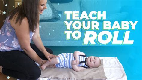 Help Your Baby Roll Over Now 4 Tips To Teach Baby To Roll Over Youtube