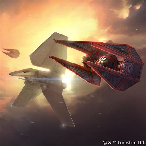 Emperor S Royal Guard Tie Interceptor Starfighter By Ben Zweifel R