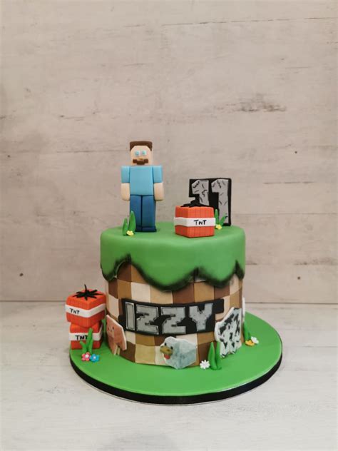 Minecraft Taart Enjoy Cakes