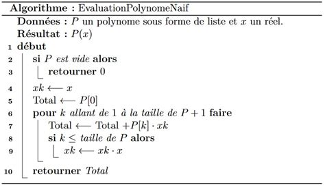 Exponentiation Rapide Et Algorithme De Hörner Xavier Badin De Montjoye