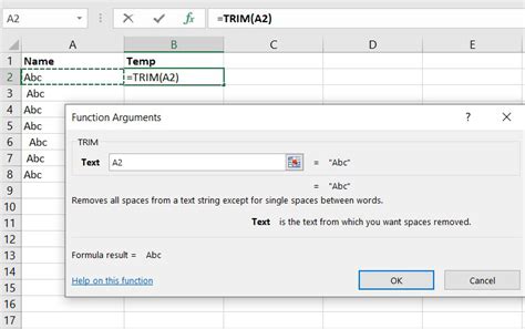 How To Remove Spaces In Excel Geeksforgeeks