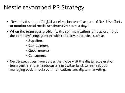 Nestle social media backlash | PPTX
