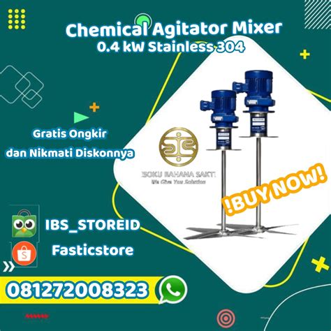 Agitator Mixer Types - Ica Isoku - Medium