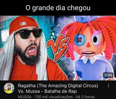 O Grande Dia Chegou Ragatha The Amazing Digital Circus Vs Mussa