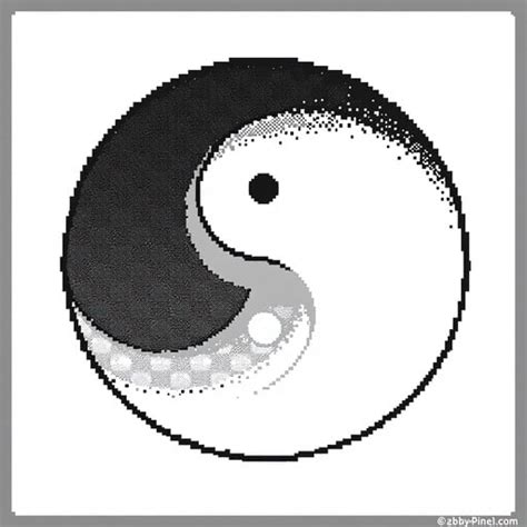 balanced pixel harmony image balance harmony yin