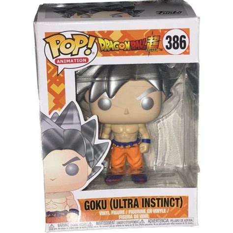 Funko Pop Dragonball Super Goku Ultra Instinct Form Collectible Figure