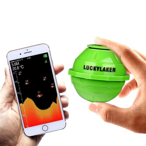 Lucky Sonar Sans Fil Wifi Fish Finder Mer Poisson D Tecter Finder P Che