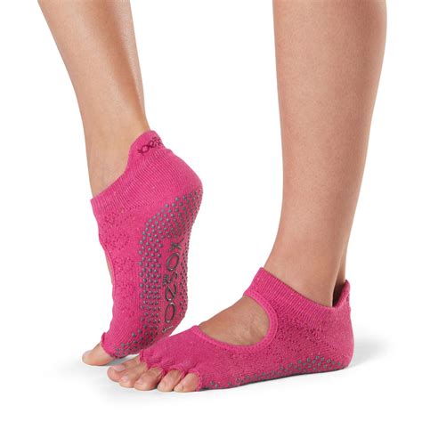 Half Toe Bellarina Grip Socks Sale Toesox Toesox Tavi Vooray