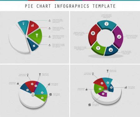 Pie Chart Infographic - Vector Illustration - Download Graphics & Vectors