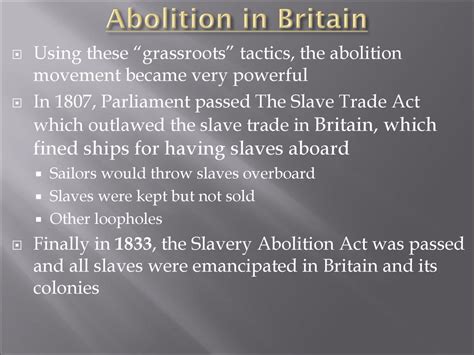 Slavery Types History And Abolition Ppt Download