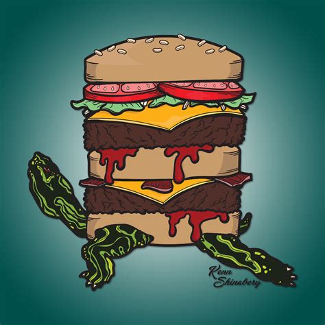 Turtle Burger on Behance