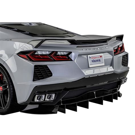 Vicrez Vz102106 CFZ R1 Style Carbon Flash Metallic Rear Diffuser