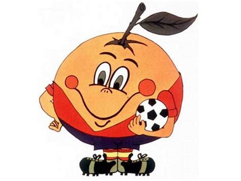 Naranjito La Mascota Del Mundial De Fútbol De