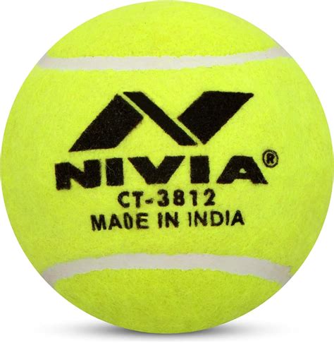 Nivia Heavy Tennis Ball Cricket Ball Pack Of 6 Et20worldcup