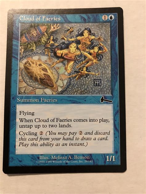 MTG Cloud Of Faeries Urza S Legacy 29 144 Regular Common EBay