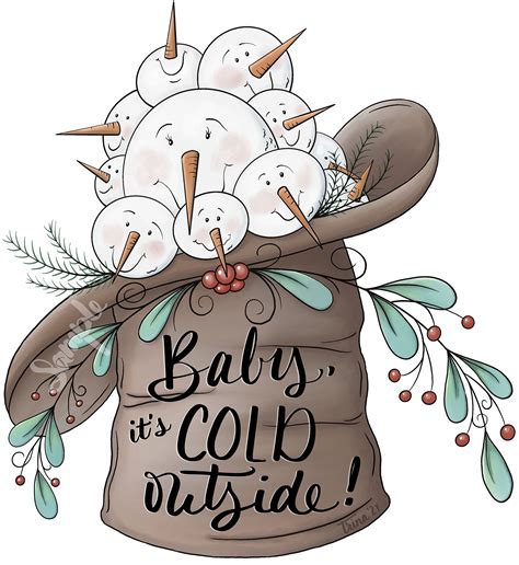 Baby It S Cold Outside PNG Clipart Commercial Use Etsy