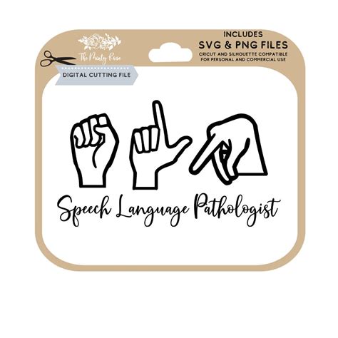 Speech Language Pathologist Svg Sign Language Svg Svg Png Cutting