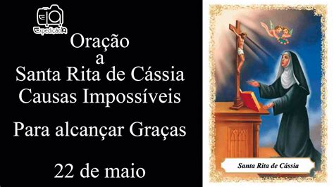 Oração a Santa Rita de Cássia para alcançar Graças A Santa das Causas