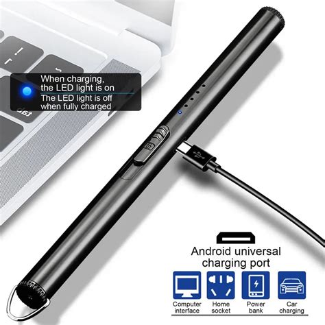 Дуговая зажигалка с USB-зарядкой, плазменные электрические импульсные ...
