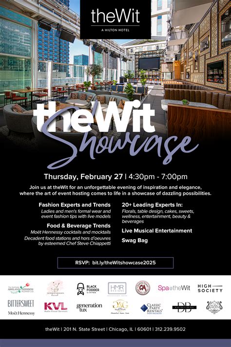 theWit 2025 Event Showcase - Chicago Style Weddings