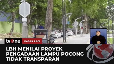 Lampu Pocong Usai Dianggap Proyek Gagal Lbh Medan Berharap Bobby