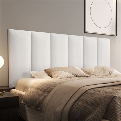 Painel Para Cabeceira De Camas - Painel de Cabeceira Para Cama Box Casal quarto moderno branco | Shopee ...