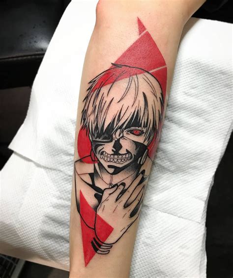 Tokyo Ghoul Tattoo Done By Simonebompartitotattoo To Submit Your Work