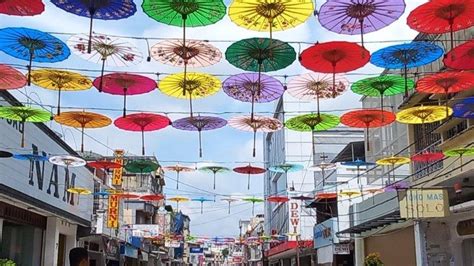 Kawasan Pedestrian Jalan Cihideung Kota Tasik Makin Cantik Dipasangi