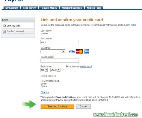 How To Creat Paypal Account And Verify Credit Card