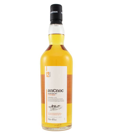 Ancnoc Year Old Highland Single Malt Scotch Whisky Review Rating