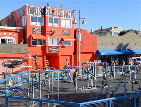 Muscle Beach at Venice Beach, California – Stock Editorial Photo ...