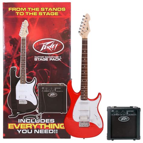 Disc Peavey Raptor Plus Stage Pack Red At Gear4music